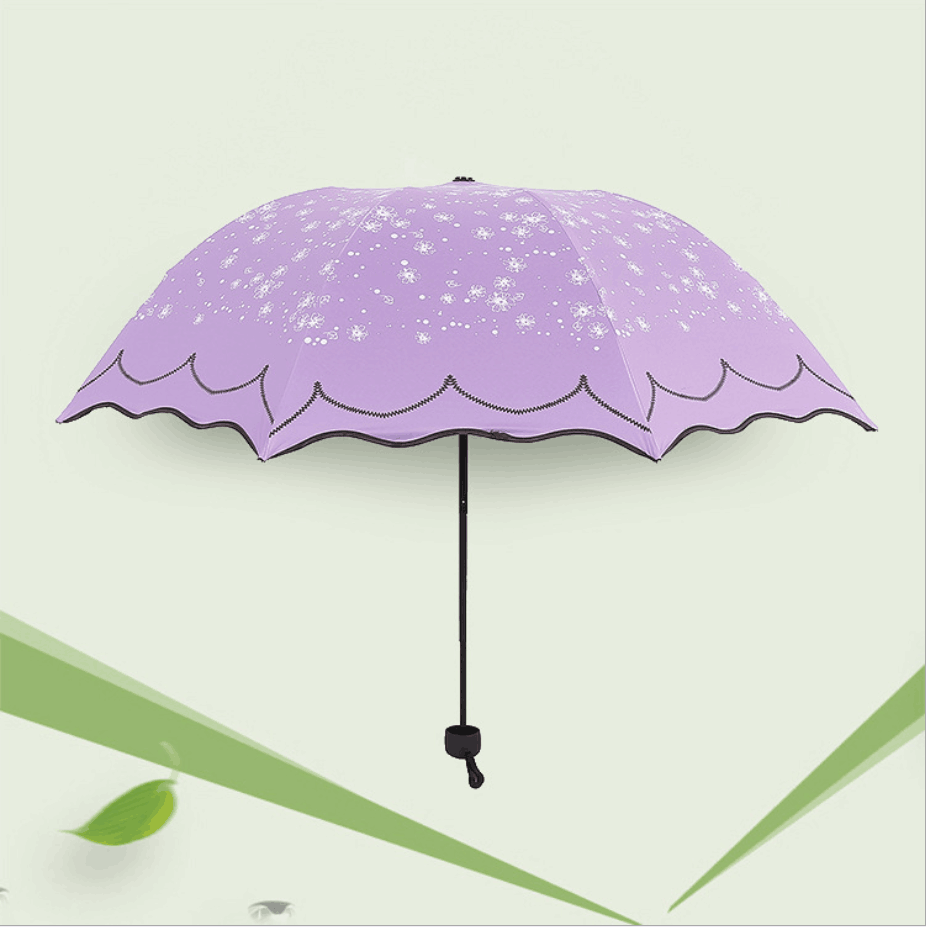 黑膠太陽傘防曬防紫外線 女超輕小 遮陽傘兩用晴雨傘