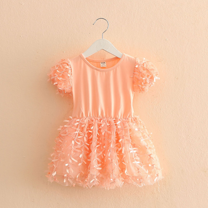 寶寶公主連衣裙 夏裝新款韓版童裝女童裝兒童米粒裙子qz-2763